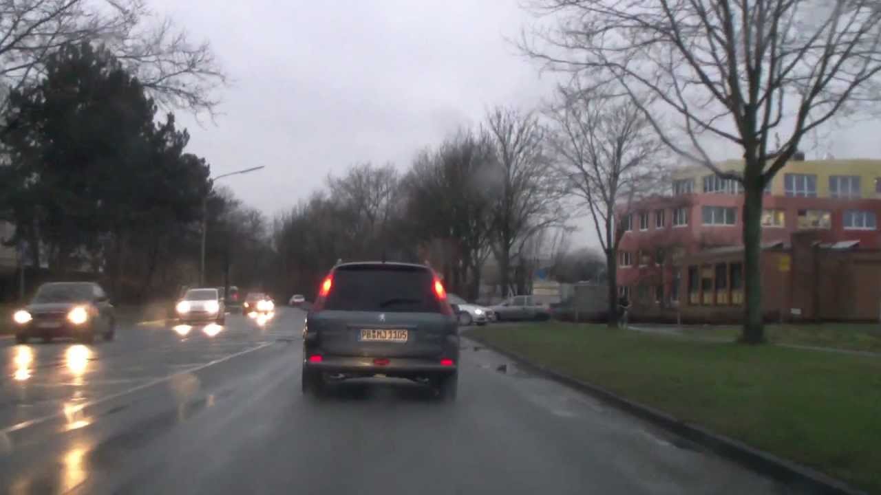 Fahrt von Schlangen über Benhausen zurück  nach Paderborn