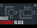 Dynamic block for beginners  autocad