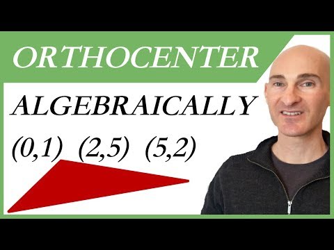 Video: Mengapa Orthocenter dari sebuah segitiga penting?