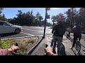 Biking Caltrain to Stanford - Palo Alto, California - December 8, 2025