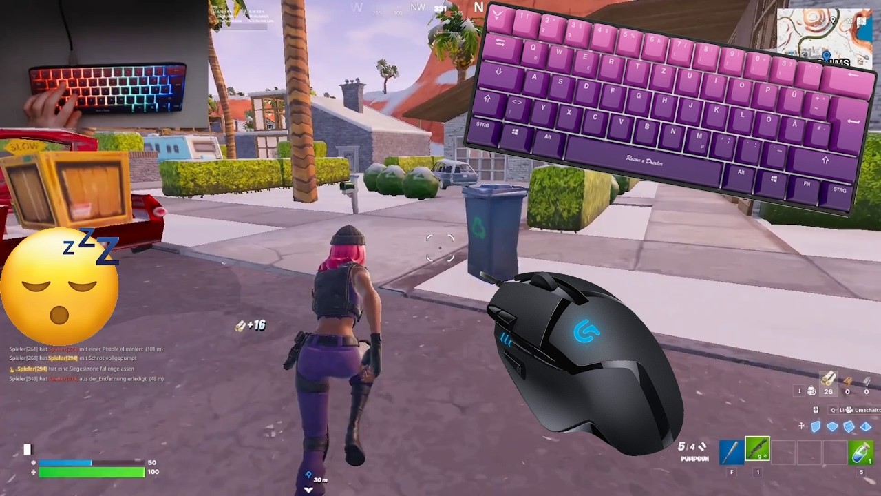 Rezon x Drexler ASMR 😴 Fortnite OG Solo Gameplay 🏆 Satisfying Keyboard Fortnite 360 FPS 4K