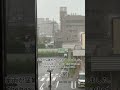 東京もついに豪雨がやってきました。 The long-awaited heavy rain has finally arrived in Tokyo.#猛暑対策