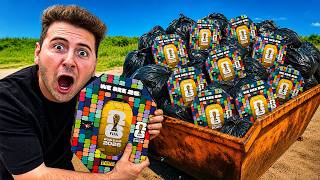 ENCONTREI O ÁLBUM ARQUIBANCADA DA COPA DO MUNDO NO MEIO DO LIXO!