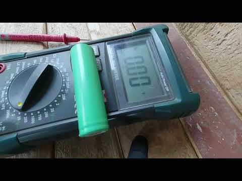 Li-Ion  18650 ელემენტის გაცოცხლება- How to restore life, dead Li-Ion 18650 battery