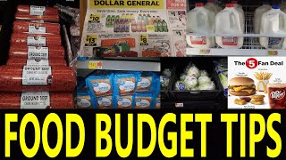 FOOD BUDGET TIPS TO SAVE MONEY IN 2024 PLUS DINE OUT TIPS