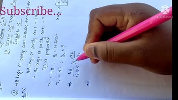 8th class,Chapter:10,Direct and Inverse Proportions,Exercise:10.1,Problems-3&4(Requested video).