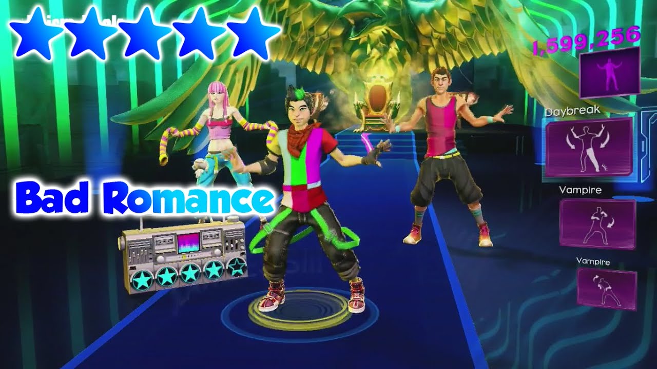 Dance Central 3 - Bad Romance (DC2 Import) - 5 Gold Stars