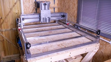 DIY CNC 008 -  Linear Rail Installation