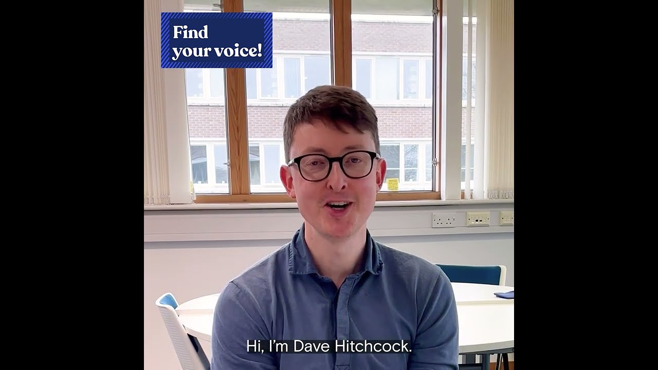 Dave Hitchcock from History shares why it’s important for you to feedback on your experience at CCCU