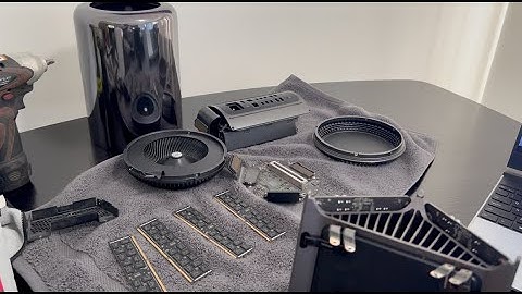 2013 Mac Pro Disassemble for Processor Upgrade