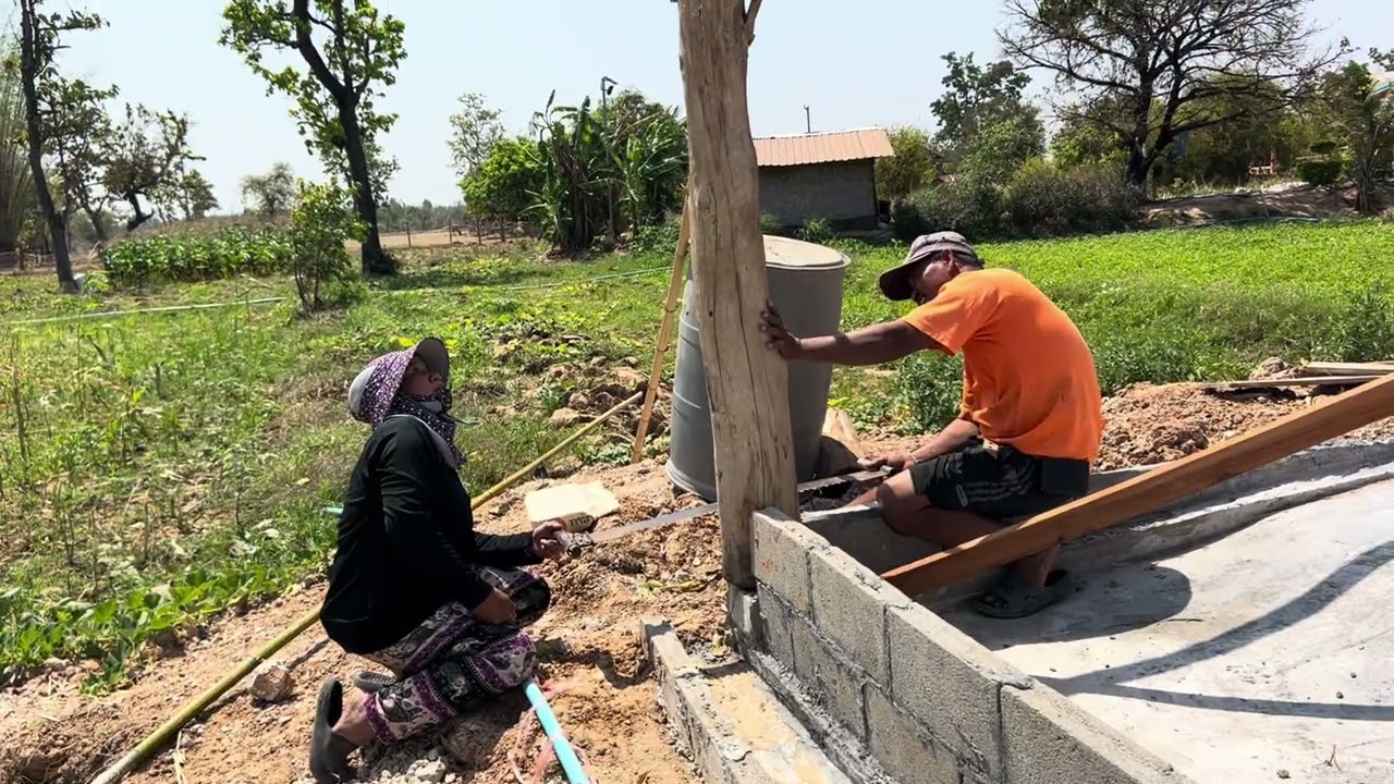 พามาดูไอเดีย พ่อเถ้าเริญทำคอกใหม่