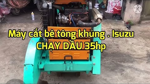 Máy cắt bê tông chạy dầu diesel . LH : 0702 27 4444