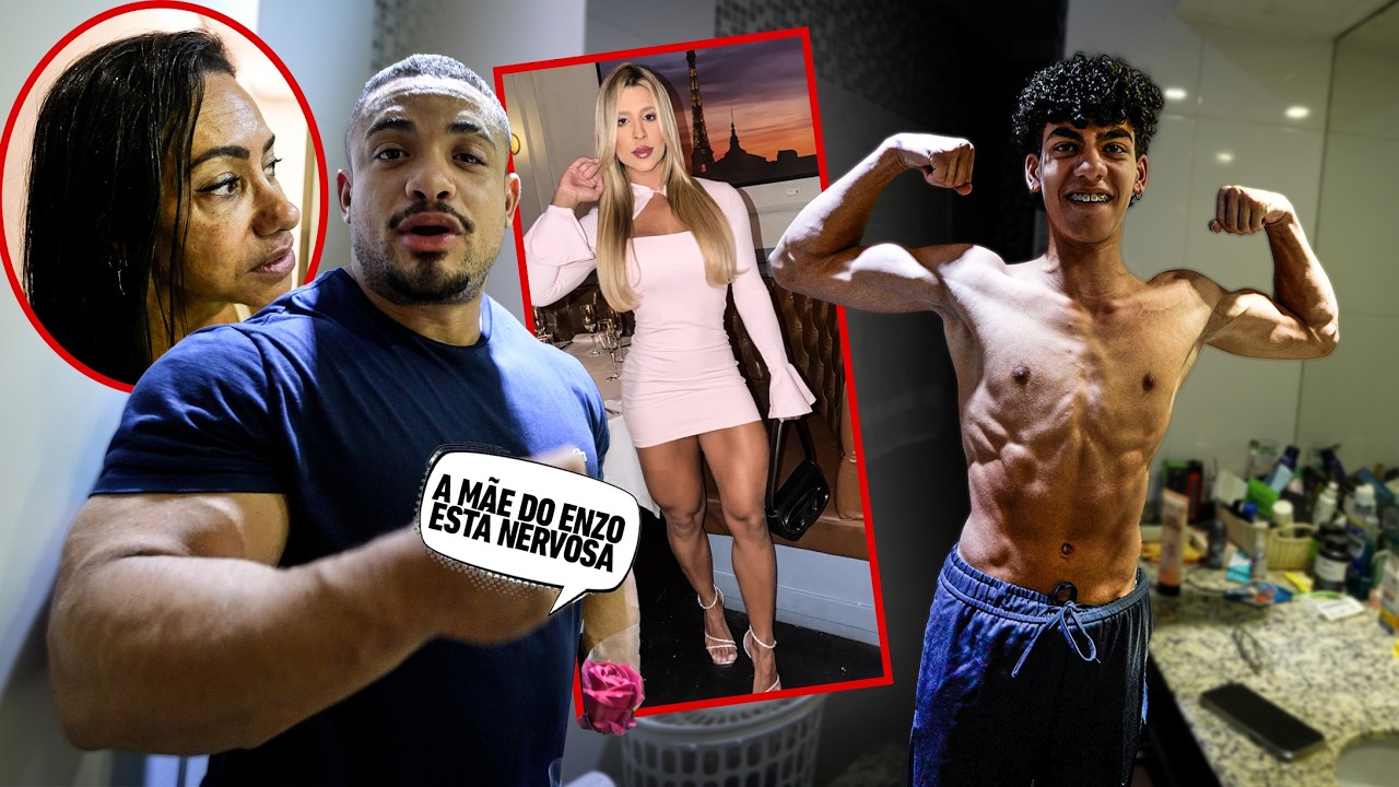 HOJE É O GRANDE DIA - INVADIMOS A CASA DO ENZO E FICAMOS SURPRESOS COM O SHAPE DELE 😱!!!