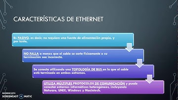 Protocolos de Comunicación: Ethernet