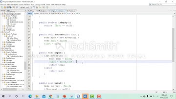 Single Linked List - Menambah dan Menghapus Data pada Node Pertama