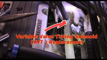 Replace The Variable Valve Timing Solenoid (VVT ) Honda Element 2.4 Liter