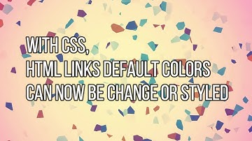 MSIT, NwSSU: WIS HTML-CSS Links Tutorial