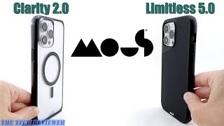 Mous Limitless 5.0 vs Mous Clarity 2.0: Super Protective iPhone 14 Pro Max Cases Compared!