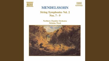 Sinfonia No. 8 in D Major, MWV N8 (version for strings) : I. Adagio e grave - Allegro