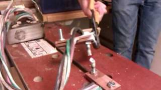 DIY Spot welder melting a nail