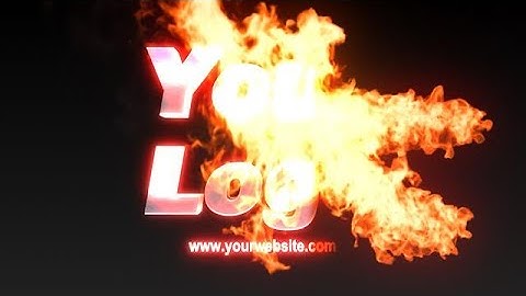 Create a Fire Explosion Logo Animation Video - MakeWebVideo.com