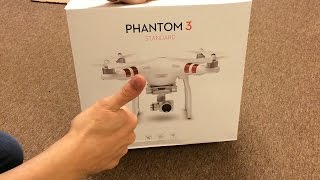 DJI Phantom 3. Быстрая распаковка и первый полет.