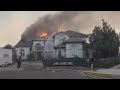 Family Watches Their Home Burn in Wildfires