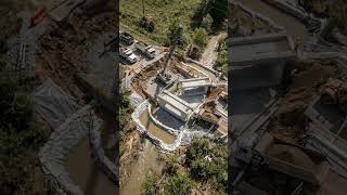 Broken Culvert to Modern Box Culvert | Full Reconstruction Process #Culvert #Construction #Shorts