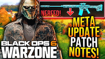 WARZONE: New SURPRISE META UPDATE PATCH NOTES! DM-10 NERF, RIFLE BUFFS, & More! (WARZONE New Update)