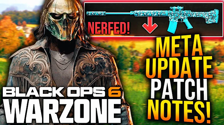 WARZONE: New SURPRISE META UPDATE PATCH NOTES! DM-10 NERF, RIFLE BUFFS, & More! (WARZONE New Update)