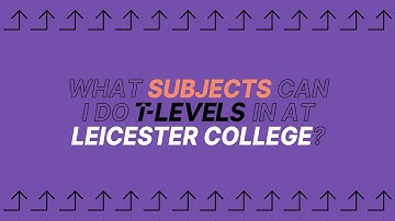 T levels: What can I do next?