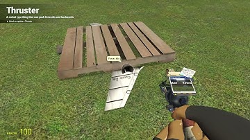 how to build working plane in gmod