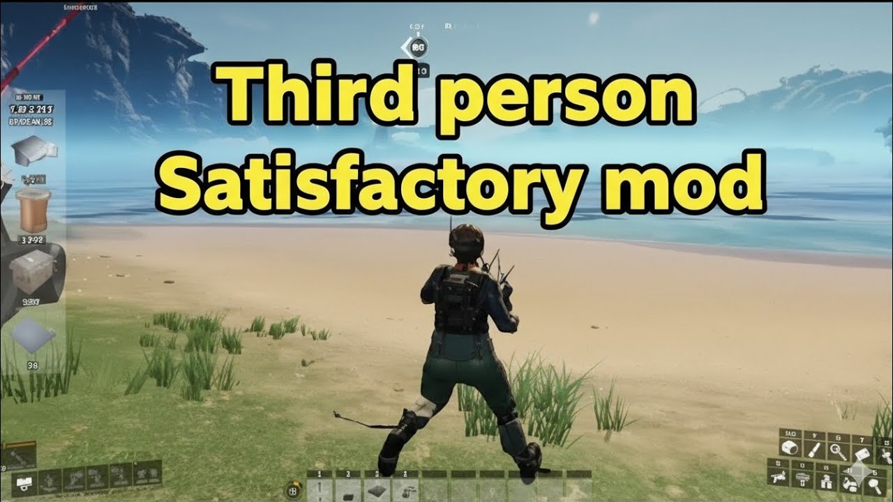 Testing Third Person View mod - Satisfactory Mods - YouTube