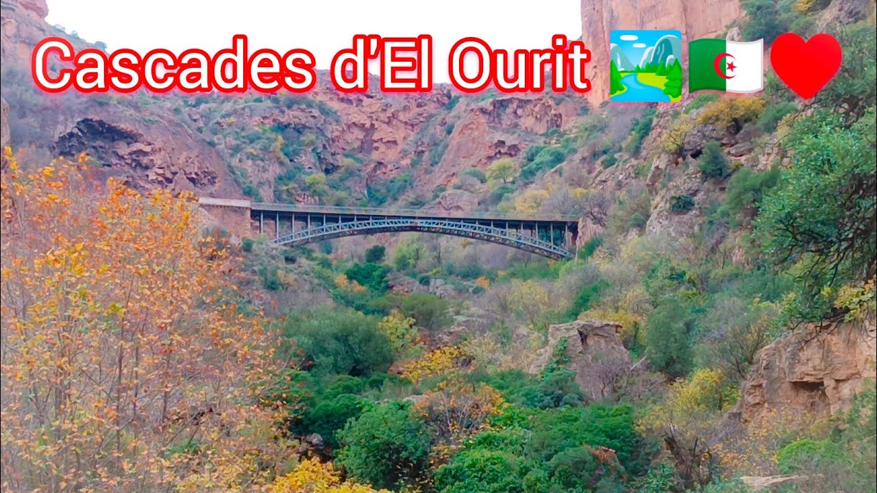 طريق تلمسان وجبال الوريط و شلالات 😯😍🇩🇿🏞️