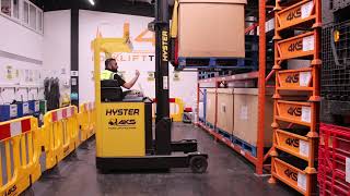 Reach Truck Training How To Stack At Eye Level
