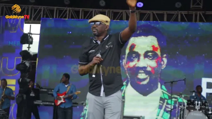 PASUMA DAZZLES WITH NEW DANCE STEPS AT THE YOUTH COUNT MEGA CONCERT AT TBS LAGOS