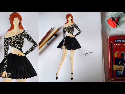 Vector Silhouette Girl Short Dress Fulllength Stock Vector (Royalty Free)  679325929 | Shutterstock