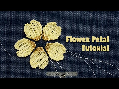 Video: How To Make Beaded Petals