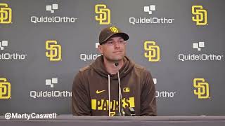 Craig Stammen on facing Ohtani, Jackson Merrill's back injury and Fernando Tatís' struggles