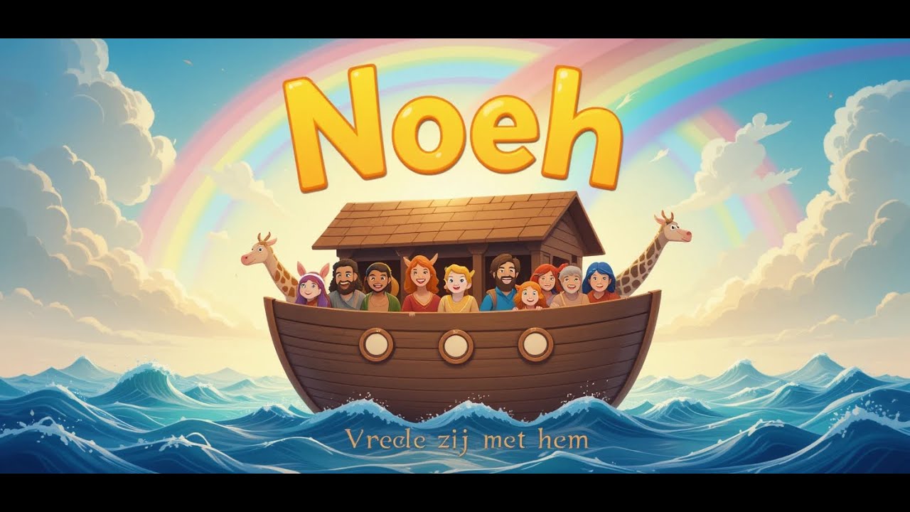 🌊 Lina en Papa: De Grote Zondvloed en de Ark van Profeet Noeh 🚢