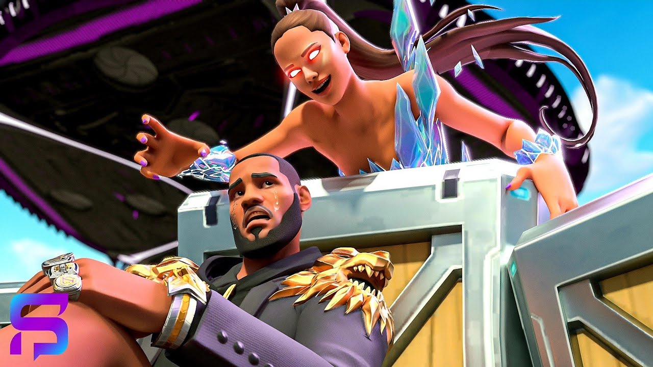 ARIANA GRANDE TURNS EVIL.... Fortnite