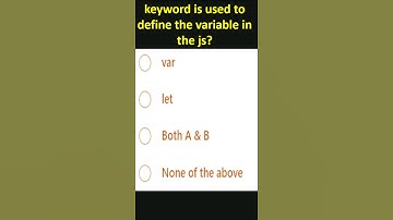 JavaScript MCQ #youtubeshorts #viral #shorts #short