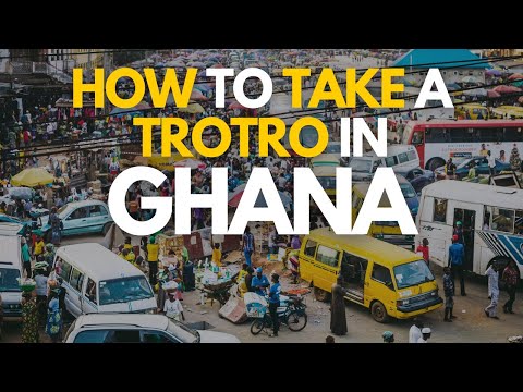 Vídeo: Getting around Ghana by Tro-Tro: a Complete Guide