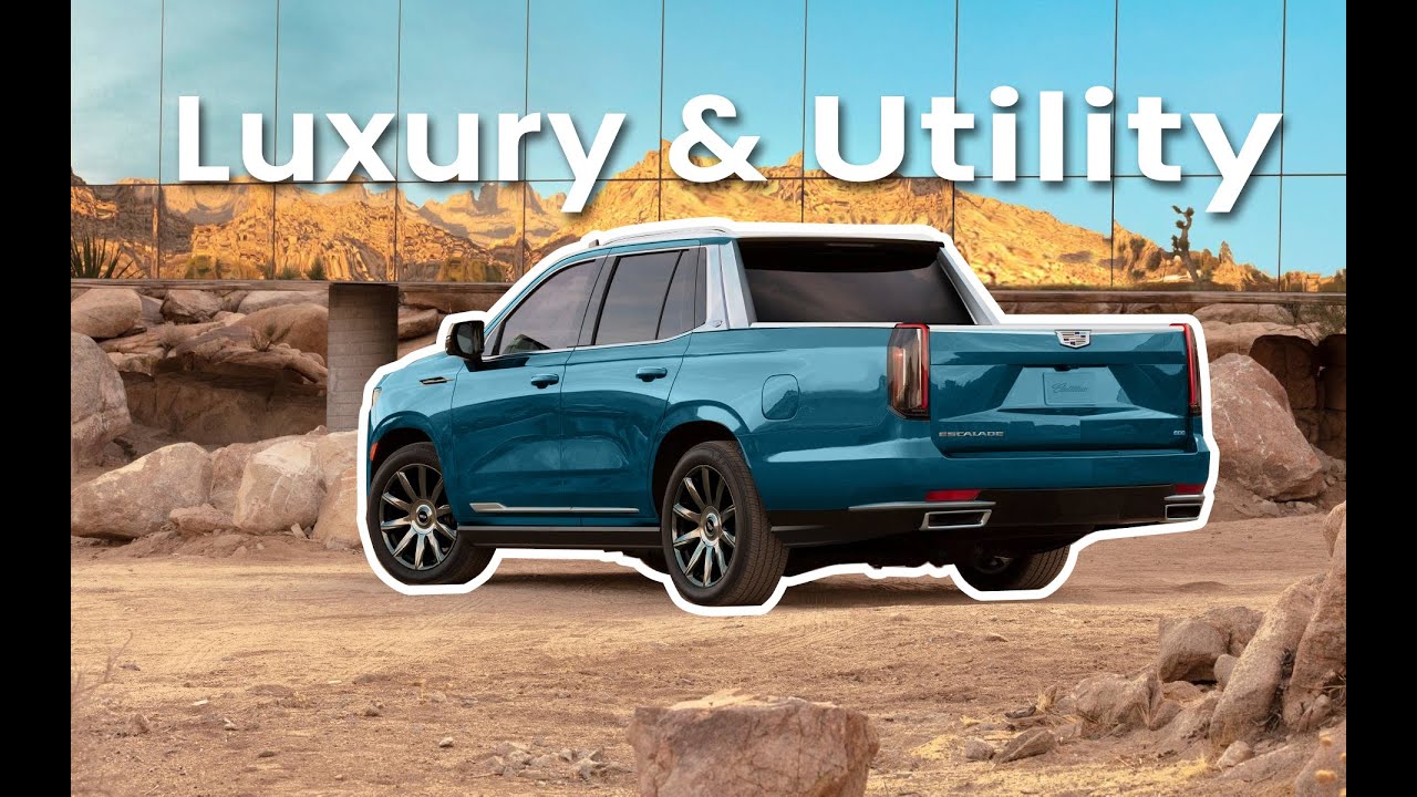 Digitally Editing The New Cadillac Escalade into An Escalade EXT
