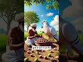 kisan ka kabutar 😱😱#kidsanimation #cartoons #shortsforkids #funnykids #learning #preschool