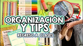 Organización + TIPS regreso a clases!! (10 cosas que debes hacer!)  Barbs Arenas Art!