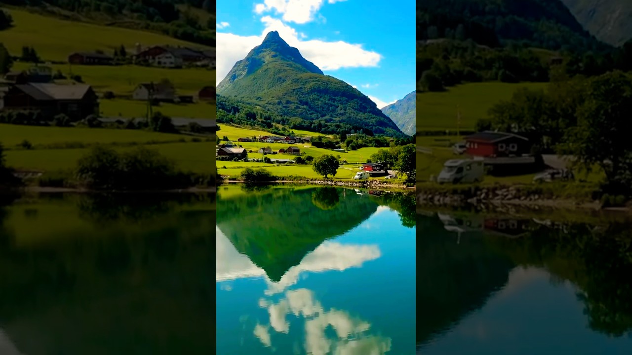 Norway in 4K : Lovatnet Lake, Fjords & Northern Lights