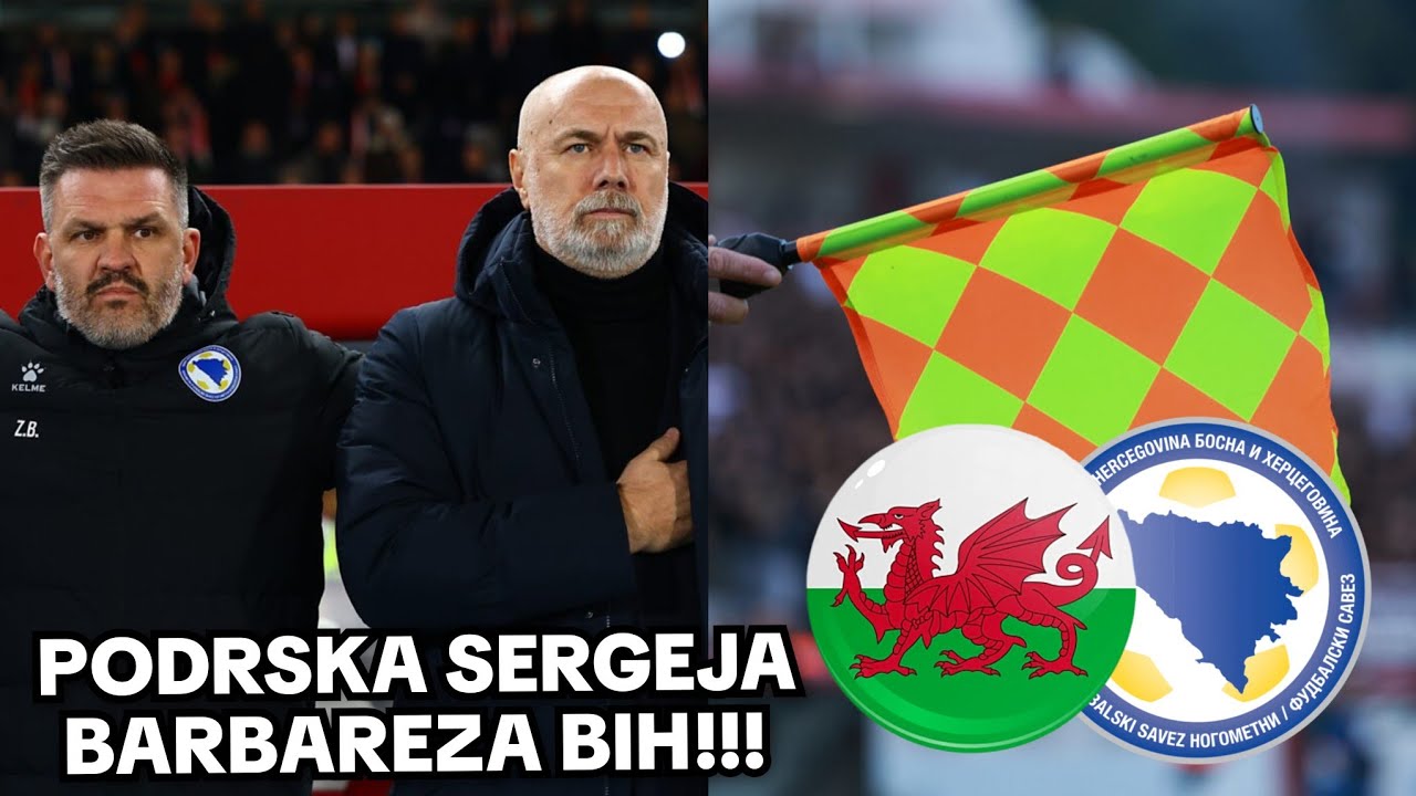 Sergej Barbarez POSLAO PORUKU BIH! Dedic Fantastican i Kolosinac!