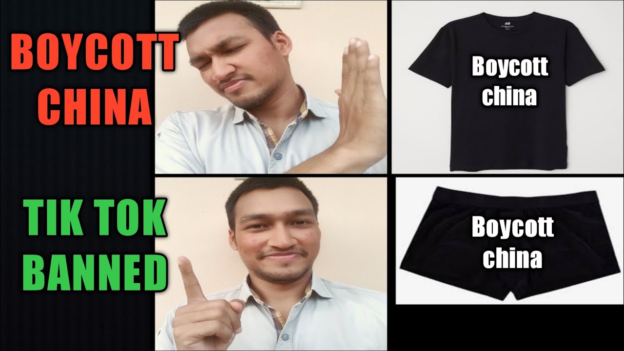 BOYCOTT CHINA TIK TOK BANNED FUNNY REACTIONS JUST FOR FUN YouTube