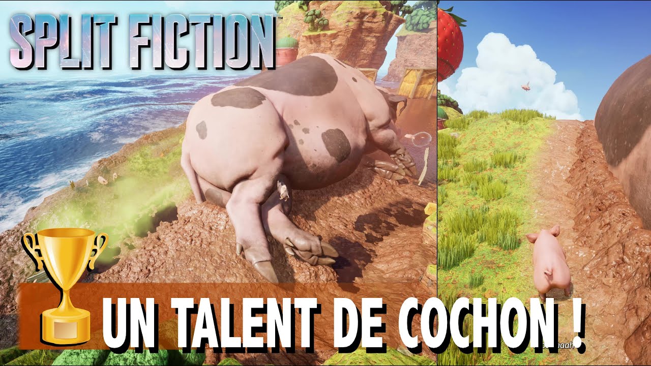 UN TALENT DE COCHON ! Lâchez tout !  Trophée SPLIT FICTION